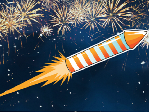 Fireworks at Conkers